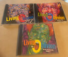 LIVING IN OBLIVION 80s GREATEST HITS VOL 1 2 & 4 CD  LOT
