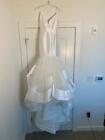 Hayley Paige 6851 Nevada Designer ivory wedding gown dress mermaid size 4 NEW