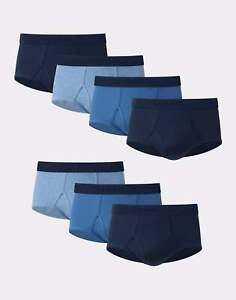 Hanes Ultimate Men's TAGLESS No Ride Up Briefs Comfort Flex Waist 7Pk Underwear