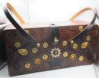 The Original Box Bag by Enid Collins Of Texas Vintage 1965 Wood Money Tree Bag