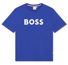 Hugo Boss Kids Logo T-Shirt Blue [J25O04-79B]