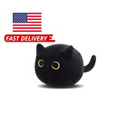 Black Cat Plush, Black Cat Stuffed Animal Black Cat Pillow Anime Black Cat USA