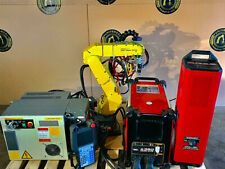 TIG Welding System Fanuc Robot Arc Mate 50iC/5L R-30iA Lincoln R-350 Cool Arc 40