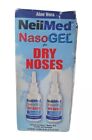 NeilMed NasoGel for Dry Noses Drip Free Spray Pack of 2 Bottle 1oz each Exp 7/26