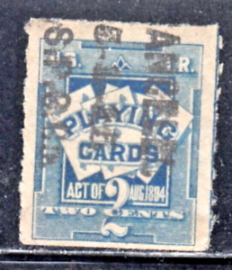 US sc # RF3  PLAYING CARDS REVENUE 1915 H1655H