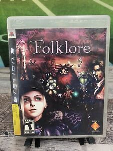 Folklore (Sony PlayStation 3, PS3, 2007) CIB Complete W/ Manual Tested