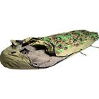 Mil-Tec Woodland Camo Sleeping Bag w/ Sack Waterproof Breathable - 14115020