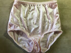 S 28 30 Vintage VASSARETTE Women's PINK Satin Nylon Stretch Defining CD Panties