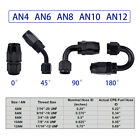 AN4 AN6 AN8 AN10 AN12 Swivel Hose End Fitting Adapter For Oil/Fuel/Gas Hose Line