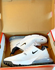 NEW Nike Air Max 270 G Golf Shoes White Black Men's Size 12 CK6483-102