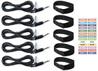 5 Cable Connection Kit for Alesis SamplePad Pro Auxiliary Cymbals/Pads/Triggers