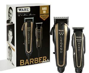 WAHL 8180 Professional Trimmer HERO & Hair Clipper LEGEND 5 Star Barber Combo