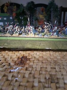 28mm ancient well painted fantasy skeleton Army x 20.