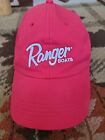 Ranger Boats Baseball Hat Fishing  Adjustable Red