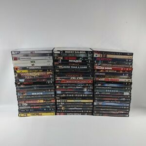DVD Lot of 69 All Genre Movies Used Bulk