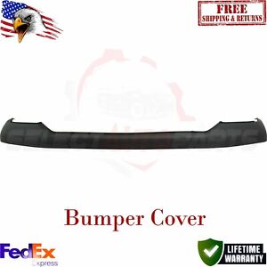 New Primered - Front Bumper Cover Upper Pad For 2007-2013 Toyota Tundra Pickup