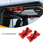 3 Straps Grab Handles Roll Bars Fit for Jeep Wrangler TJ JK JL Accessories  (For: Jeep Rubicon)