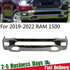 NEW Chrome - Steel Front Bumper Face Bar For 2019 2020 2021-2024 RAM 1500 Pickup (For: 2020 Ram)