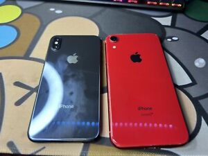 New ListingApple iPhone XR And iPhone X - 64 GB - Red Unlocked And iPhone X Locked Cricket