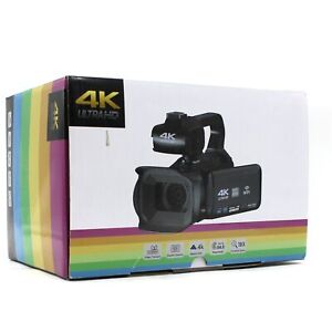 KOMERY 4K Ultra HD Touchscreen Video Camera Vloggers, Vlogging Brand New
