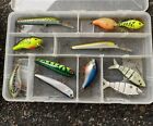 LOADED TACKLE BOXES w/ BASS LURES! SOME VINTAGE!