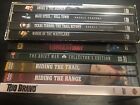 9 DVD Lot John Wayne 15 Movies Western Collector Series Riding the Range Trail +
