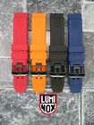 23mm LUMINOX Rubber Strap EVO Diver Watch Band 3050 Colormark Navy Seal PVD x1
