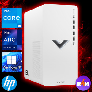 HP Victus Gaming PC Intel Core i5-12400 Intel Arc A380 6GB GPU 8GB RAM 256GB SSD