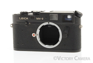 Leica M4-2 Black 35mm Rangefinder Camera -Nice-