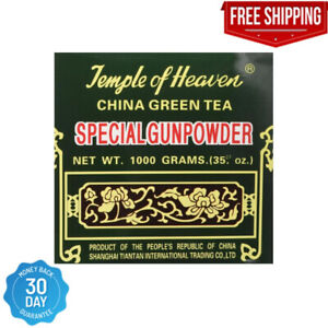 Temple of Heaven China Green Tea Special Gunpowder 1 Kilo Guaranteed Authenti...