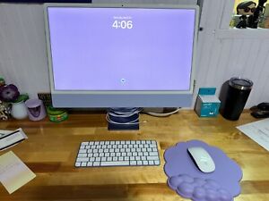 iMac 24 (2021) M1 /8GB/Purple/Sonoma 14.4.1/EXCELLENT CONDITION