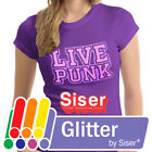 Siser Glitter Heat Transfer Vinyl HTV for T-Shirts 12