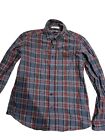 LL Bean Flannel Shirt Mens Traditional Fit Scottish Plaid Size Medium