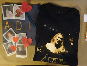 Official Weekends with Adele Las Vegas Long Sleeved T-Shirt, Confetti & Bag 2024