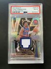 New ListingCade Cunningham 2021-22 Select Sparks Silver Prizm Jersey Relic Rookie PSA 8