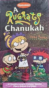 BRAND NEW A Rugrats Chanukah VHS Video Tape Kids Nick Jr. Nickelodeon SEALED