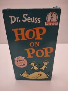 Dr. Seuss, Hop On Pop, 1972 (VHS, 1989) First Release, Theodor Seuss Geisel