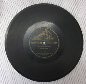 MONARCH 10 INCH RECORD 1193 - THE LIBERTY BELL MARCH by SOUSA'S BAND