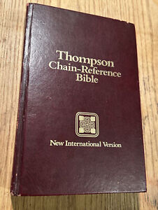 NIV Thompson Chain-Reference Bible OOP 1978 NIV Red Ltr. HC Kirkbride/Zondervan