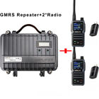 Retevis RT97 GMRS Repeater Power Divider 10W Dustproof 8CH Base Station&2*Radio
