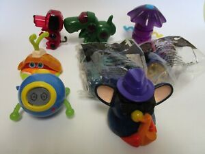 McDonald's Toys 2001- TIGER TECHNO TOY ACTION (SET of 8 Toys) #1 & 3 MIP