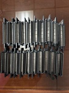 Used Lot 3 of 20 NES 72 Pin Connector, Nintendo Entertainment System Parts AS IS