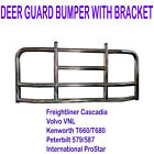 Deer Guard Bumper with Bracket for Freightliner Volvo Kenworth Peterbilt (For: Peterbilt 579)