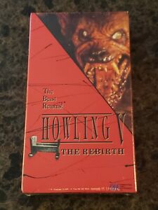 BRAND NEW Howling V 5 Rebirth (VHS, 1991) Philip Davis RARE Sealed OOP Watermark