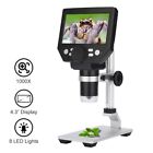 1000X Digital Video Microscope 10MP with 4.3 inch Screen with LED Illumination