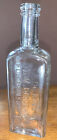 Vintage Embossed bottle H.E. BUCKLEN & CO 8.25” DR. KING'S NEW DISCOVERY Chicago