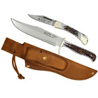 Puma SGB Bowie / Whitetail Commando Stag Outdoorsman Combo (2 Knife Set)