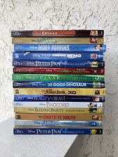 Disney Blu-ray Lot Of 15 Unopened Movies