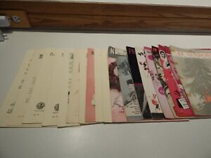Mixed Lot of 20 Vintage Sheet Music From 1940's-1960's Classic's Mixed Genres