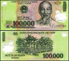 Vietnam 100,000 Dong Banknote, 2021, P-122n, UNC, Polymer USA SELLER  COA